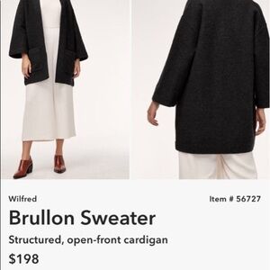 Aritzia Wilfred Brullon Sweater​